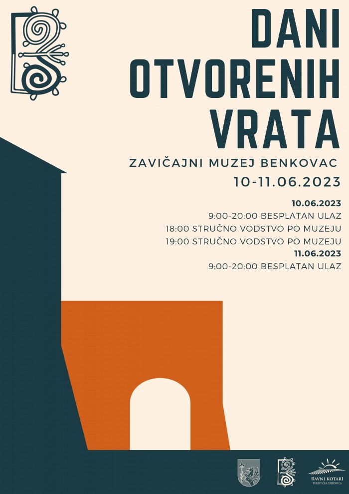 Dani otvorenih vrata Zavičajnog muzeja Benkovac 10. i 11. lipnja