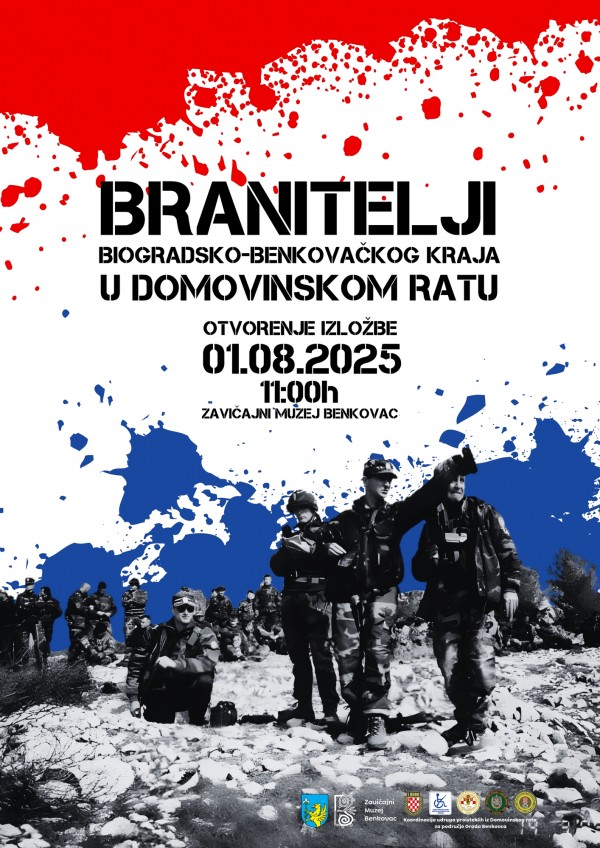 Izložba "Branitelji biogradsko-benkovačkog kraja u Domovinskom ratu"