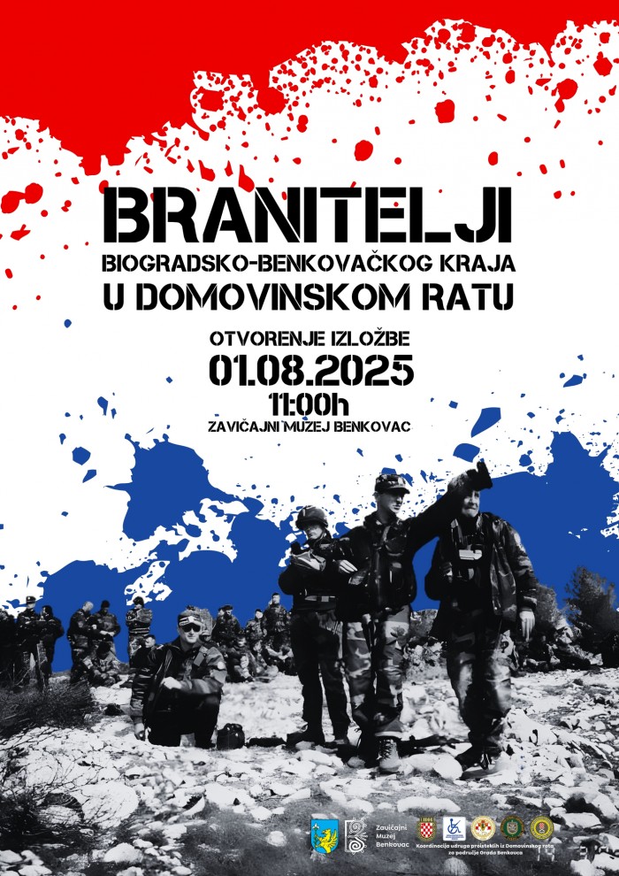 Izložba "Branitelji biogradsko-benkovačkog kraja u Domovinskom ratu"