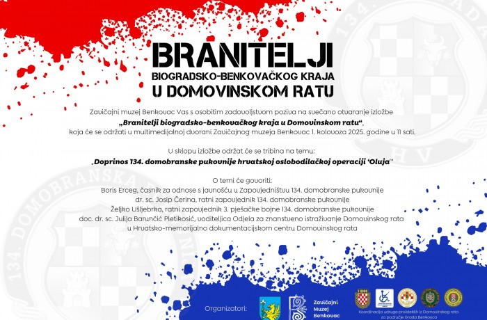 Izložba "Branitelji biogradsko-benkovačkog kraja u Domovinskom ratu"
