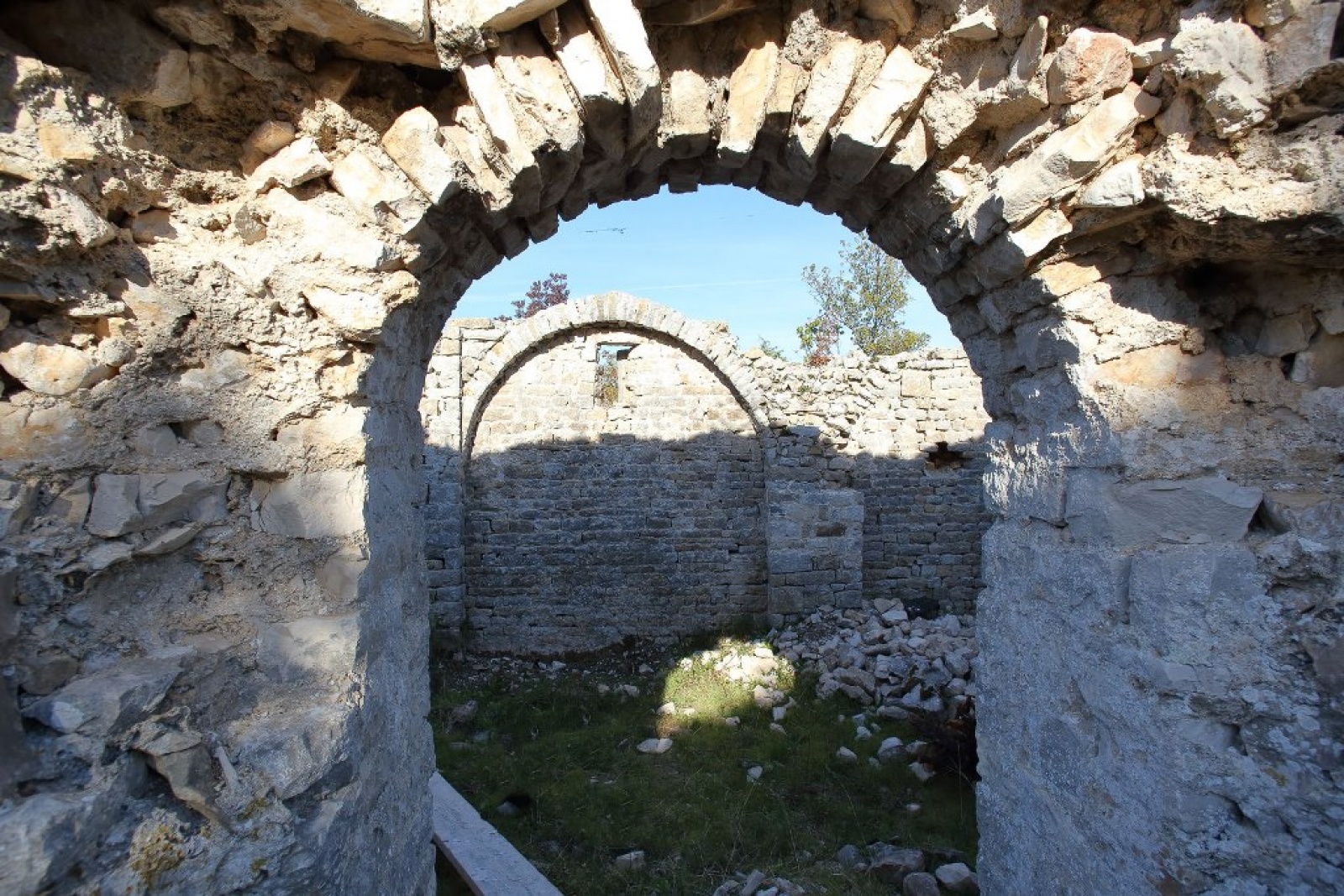 Remains of the Roman Catholic Church of St Mark - Karin Donji, Benkovac, Ravni Kotari
